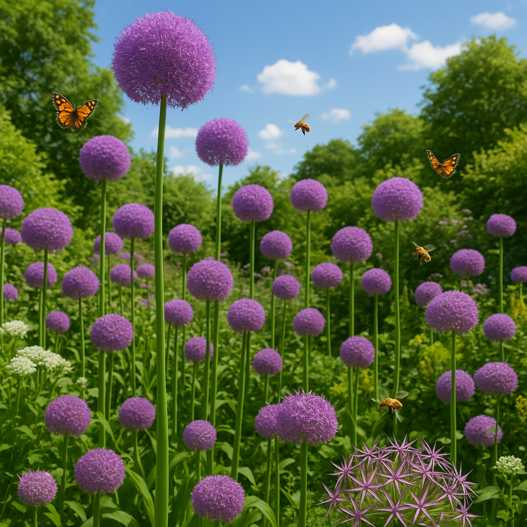 Ail d'ornement : Culture, Entretien et Avantages Écologiques