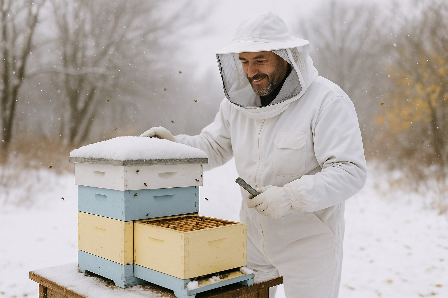 L'apiculture au mois de janvier