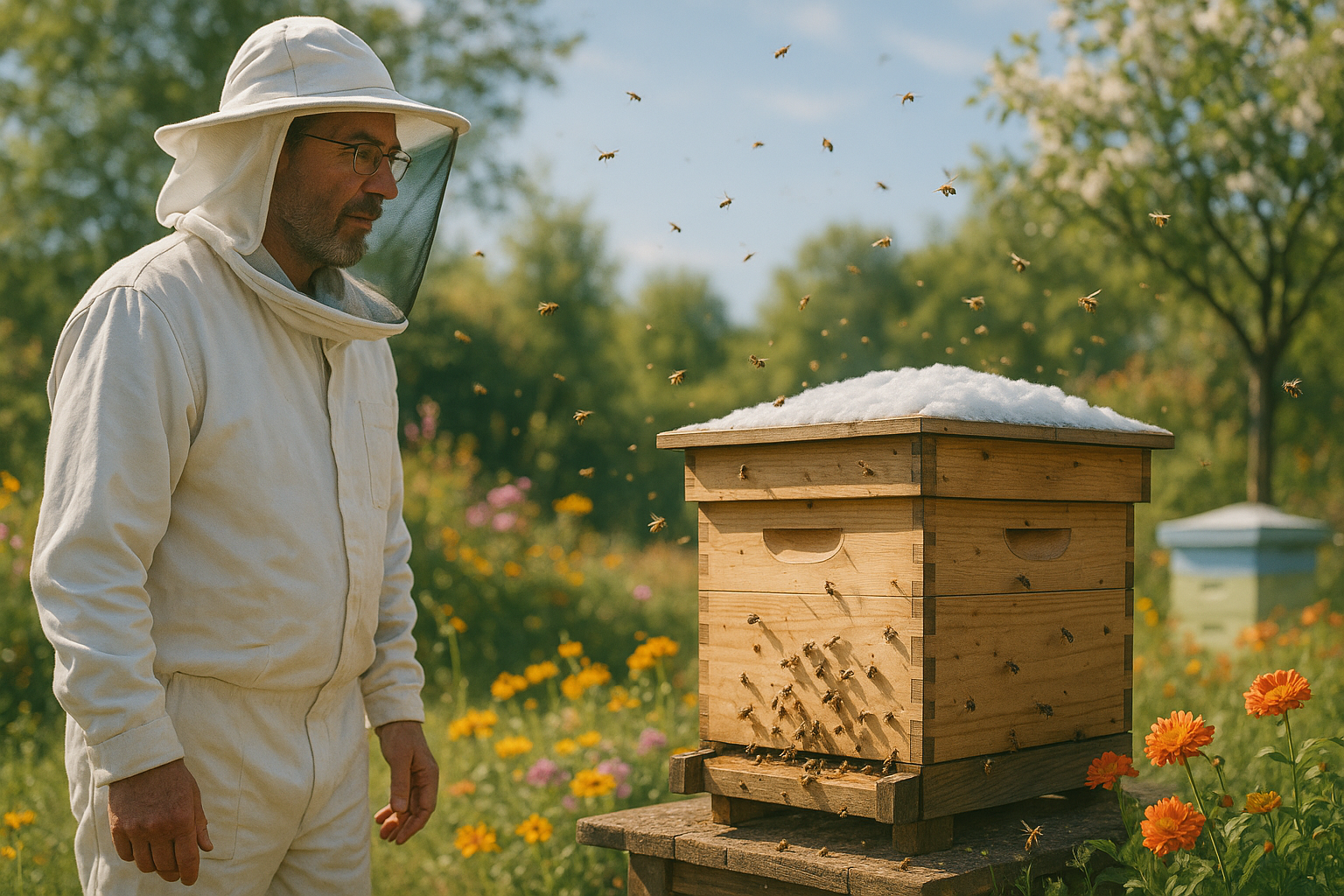 L'apiculture au mois de mai