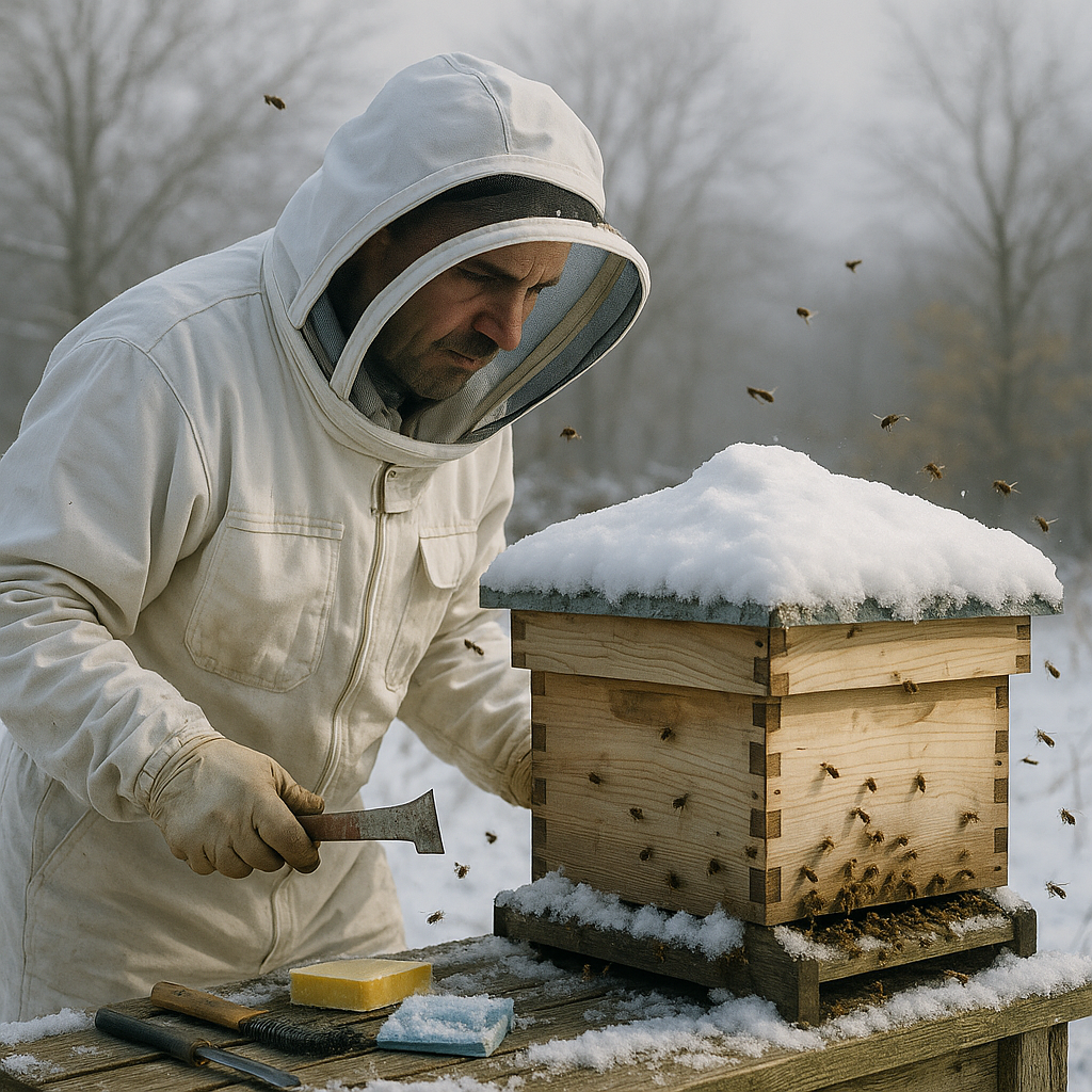 L'apiculture au mois de décembre