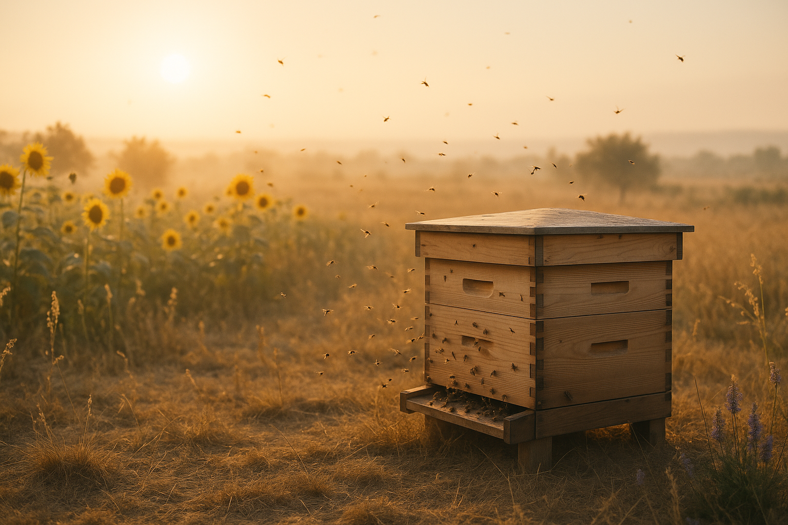 L'apiculture au mois de juillet
