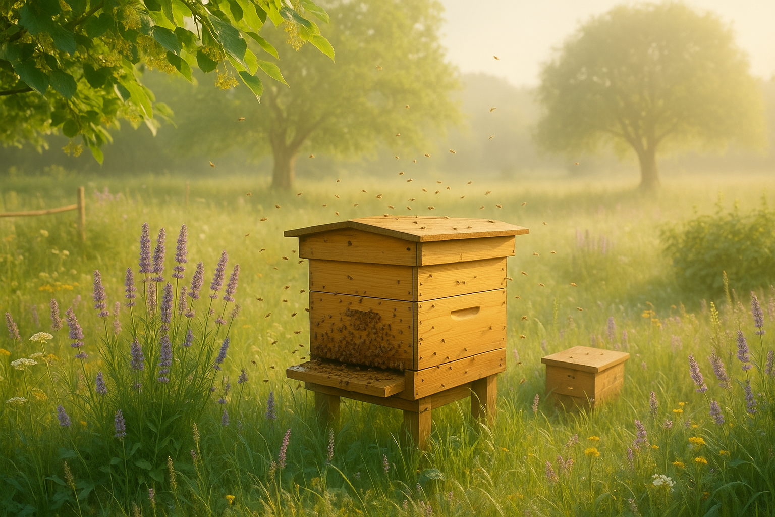 L'apiculture au mois de juin