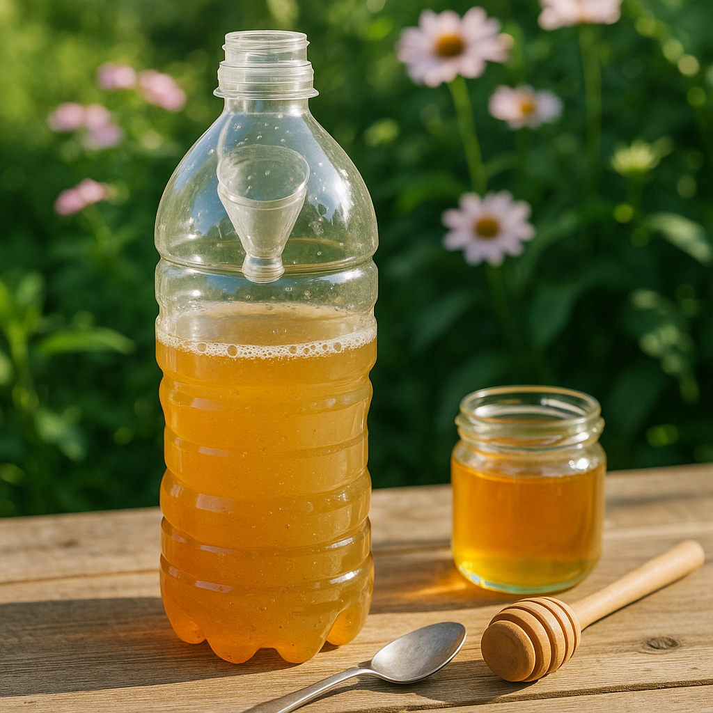 Fabriquez un piège à frelons et guêpes éco-responsable