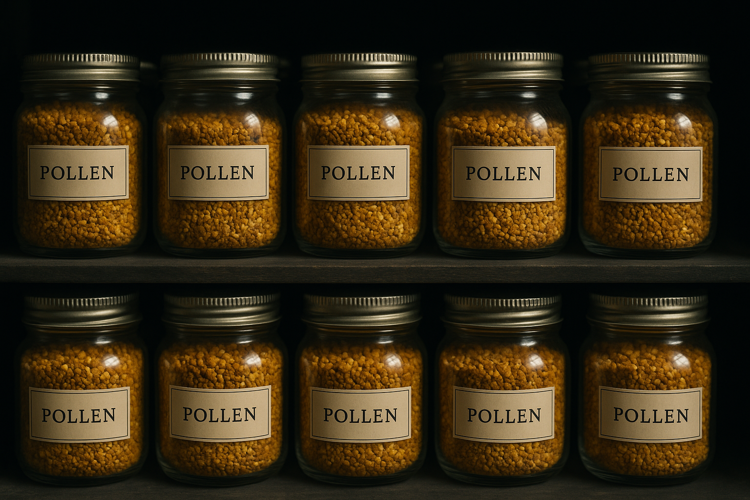 Conservation du pollen