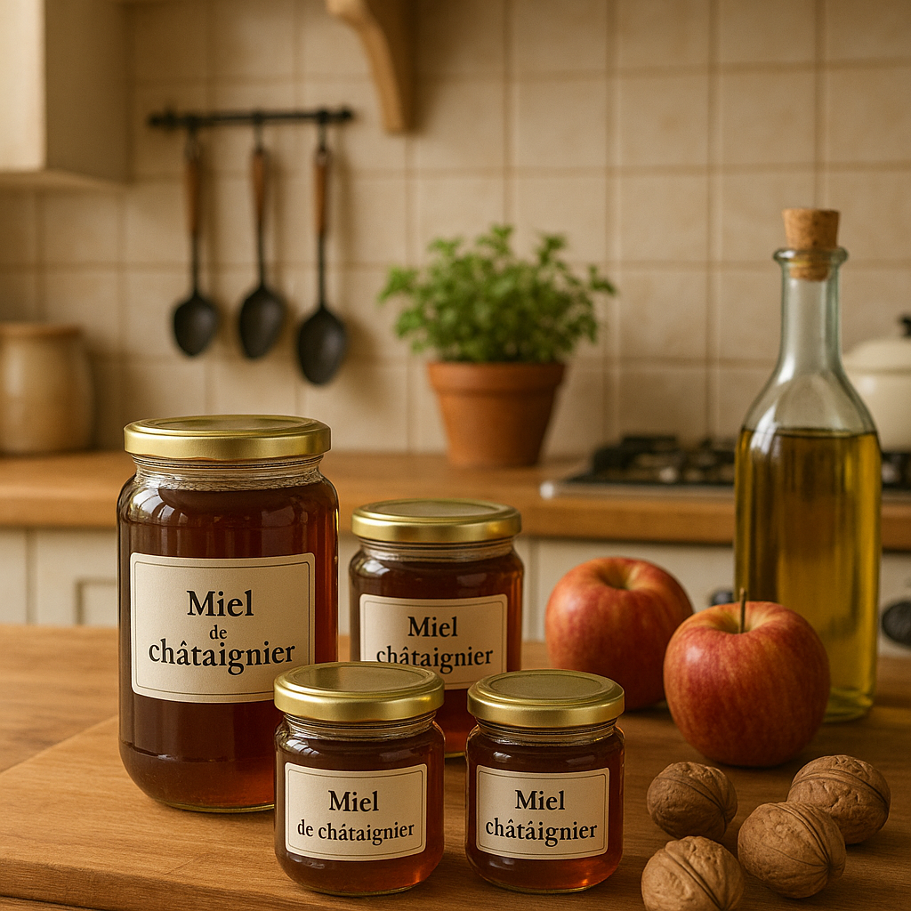 Découvrez le miel de châtaignier.