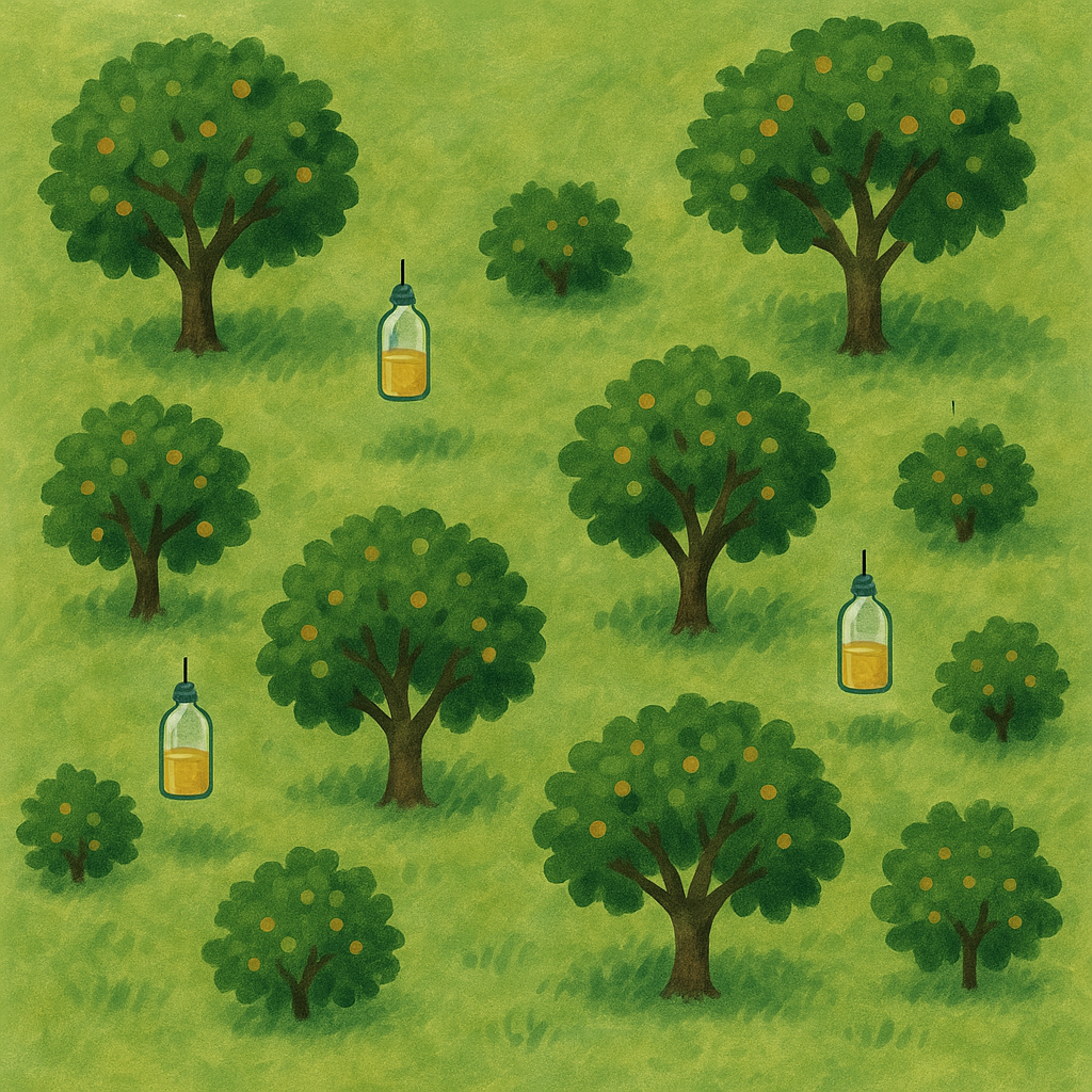 Disposition des pièges