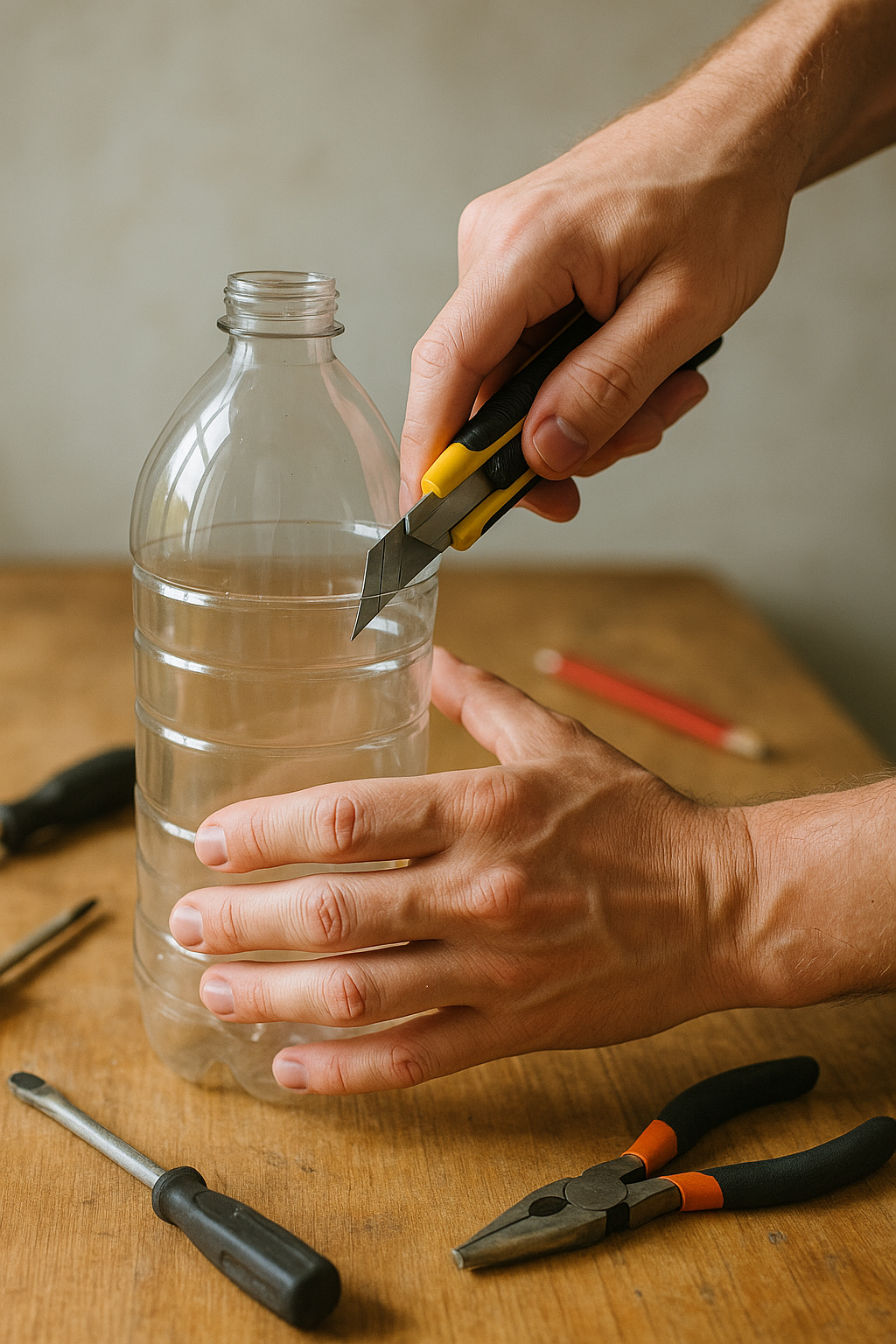 Fabrication d'un piège sélectif à frelons