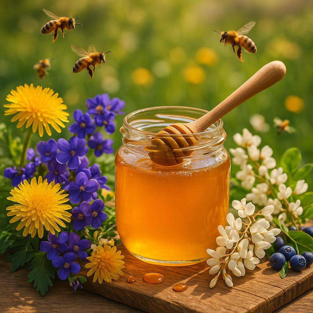 Miels Polyfloraux : Trésors Naturels aux Saveurs Infinies 🌼