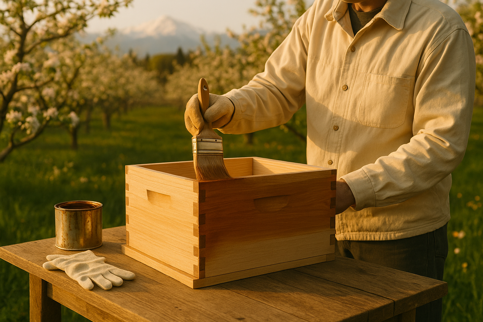 Pourquoi et comment peindre les ruches ?