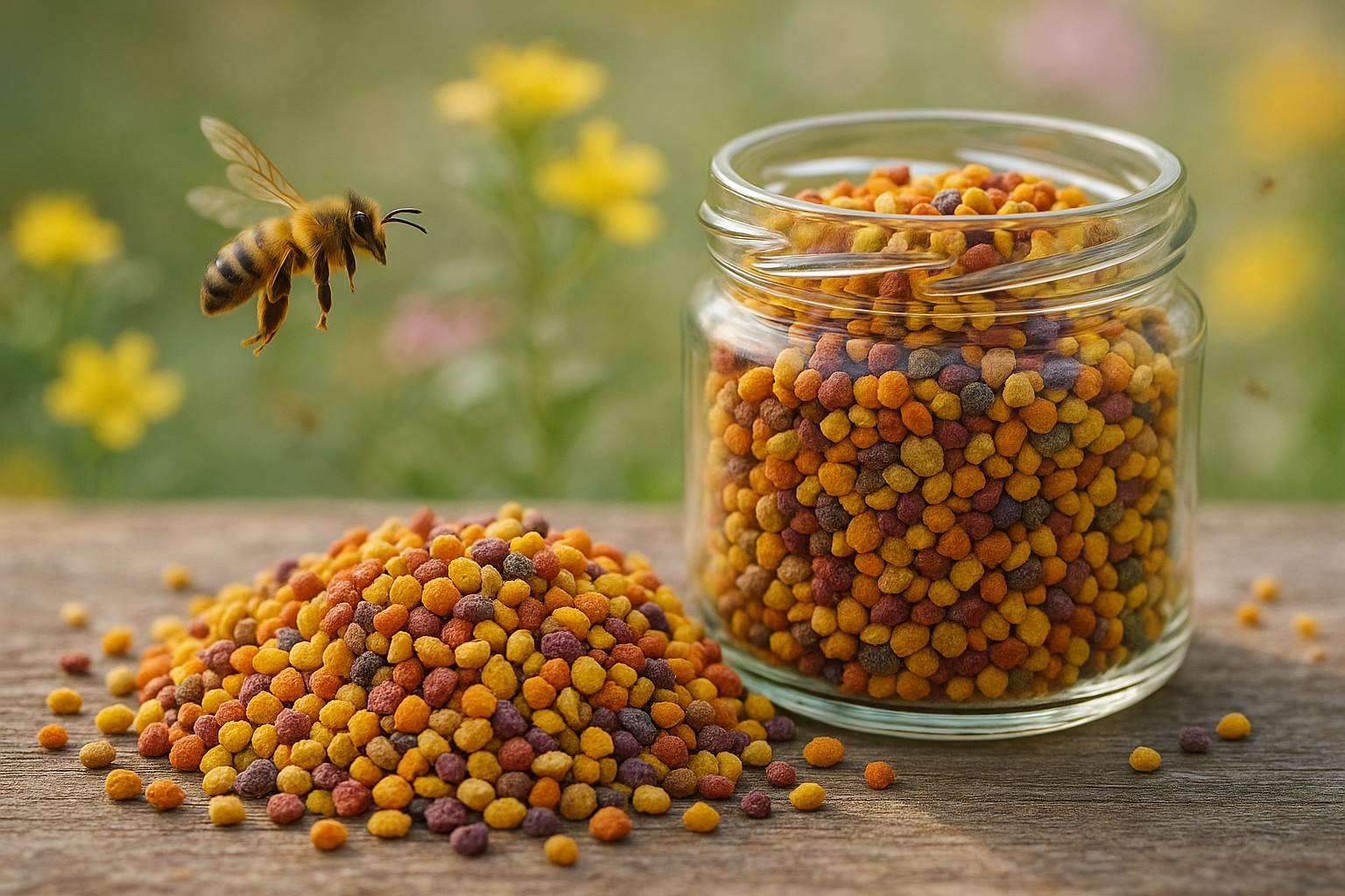 Le pollen d'abeilles