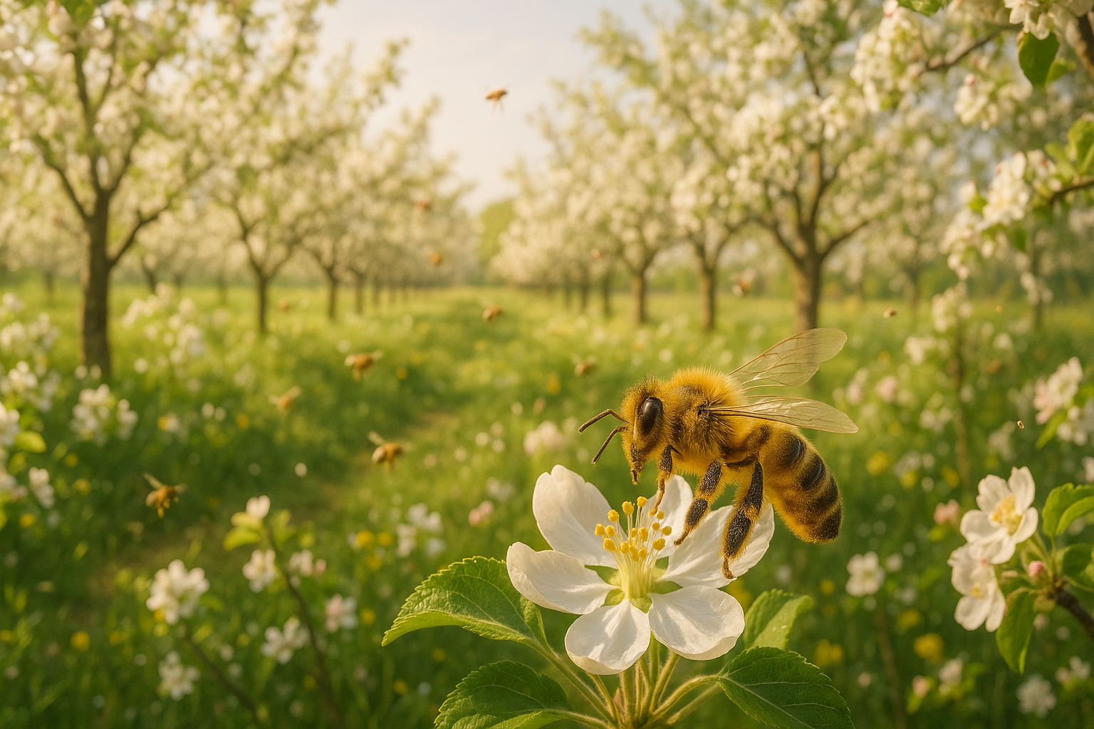 Le rôle crucial des abeilles dans la pollinisation croisée