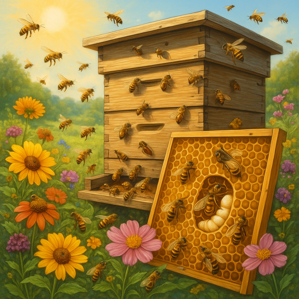 La vie des abeilles : Secrets de leur univers fascinant