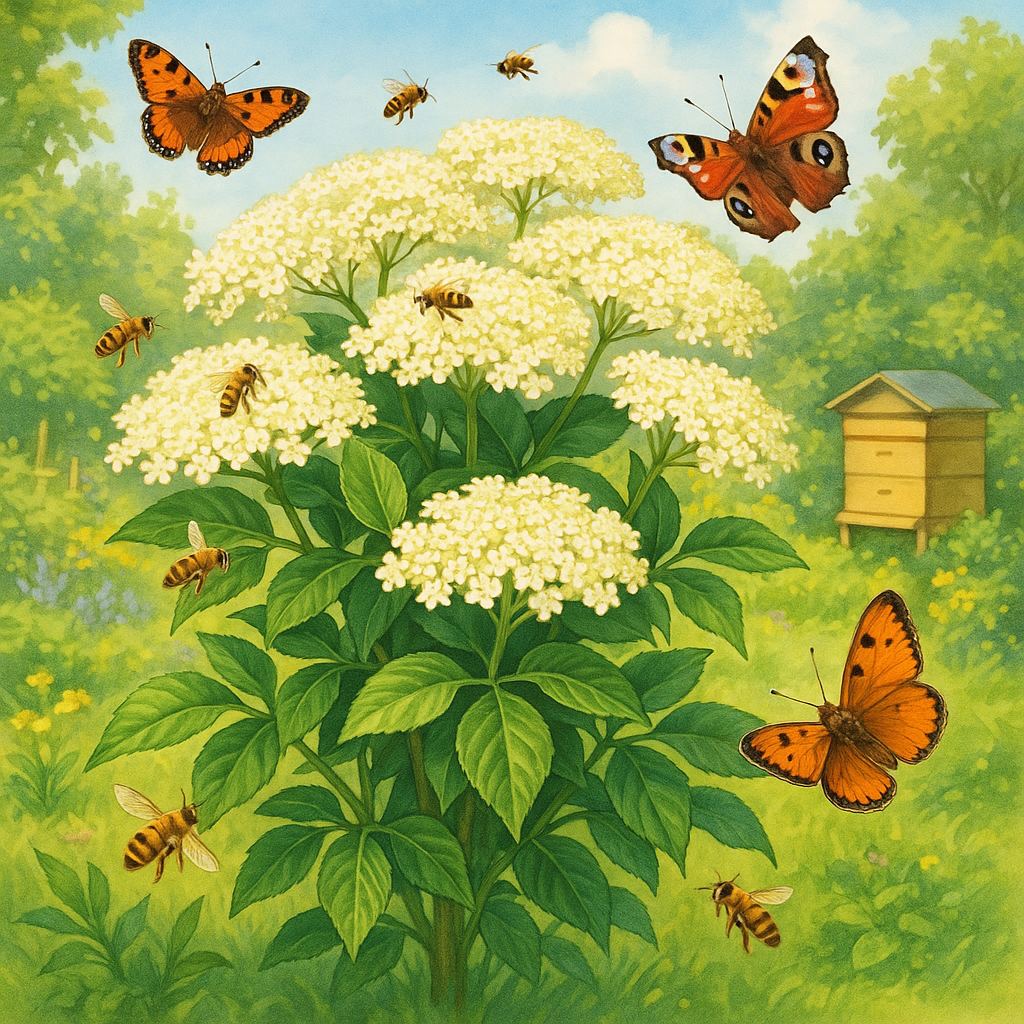 Sureau noir : Trésor écologique pour votre jardin et vos abeilles