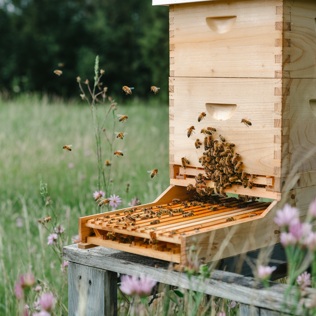 Ruche Voirnot artisanale